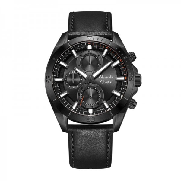 Alexandre Christie AC 6581 Full Black MFLIPBA